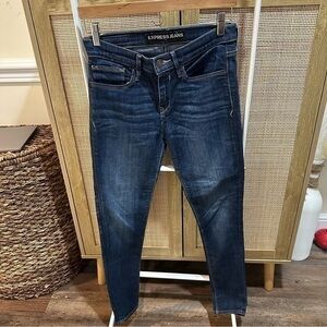 Express Skinny Mid Rise Anke Legging